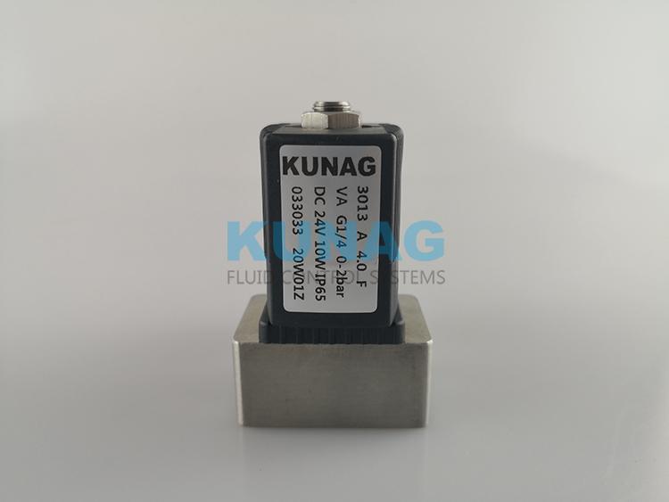 3013型两通电磁阀 不锈钢阀体 G1/4接口