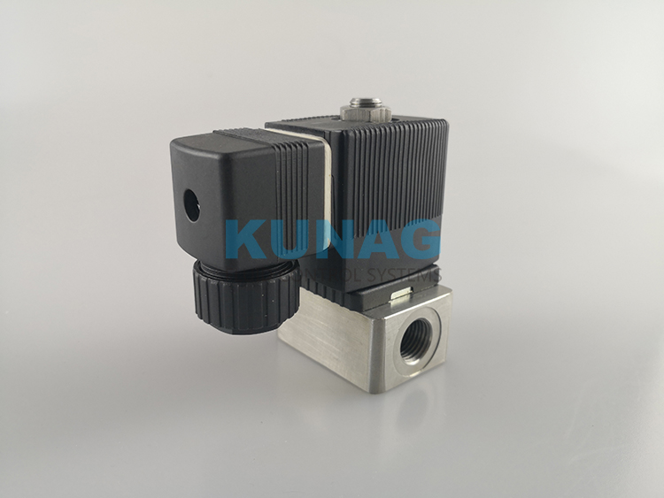 3013型两通电磁阀 不锈钢阀体 G1/4接口