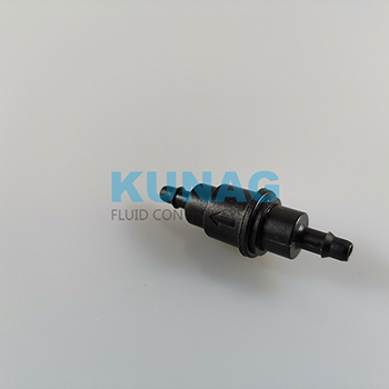 黑色单向阀 塑料单向阀 止回阀 截止阀